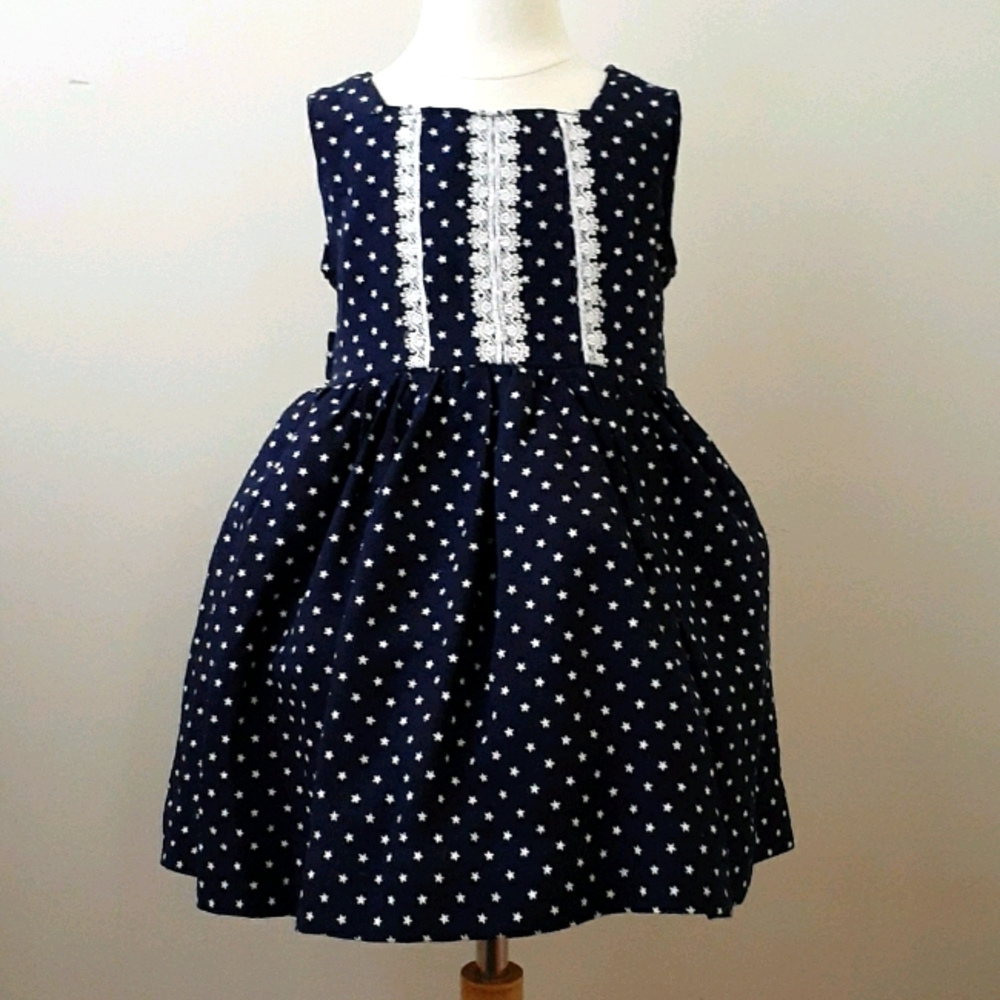 Stars & Lace Child's Dress